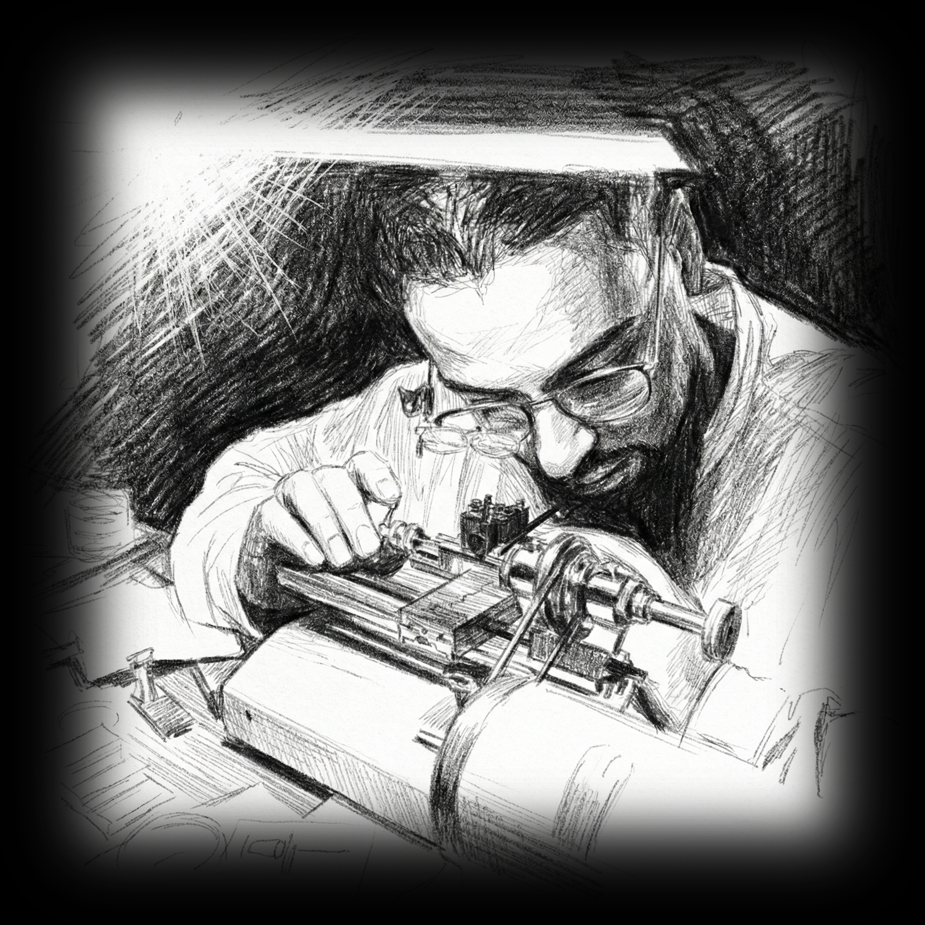 Felipe working