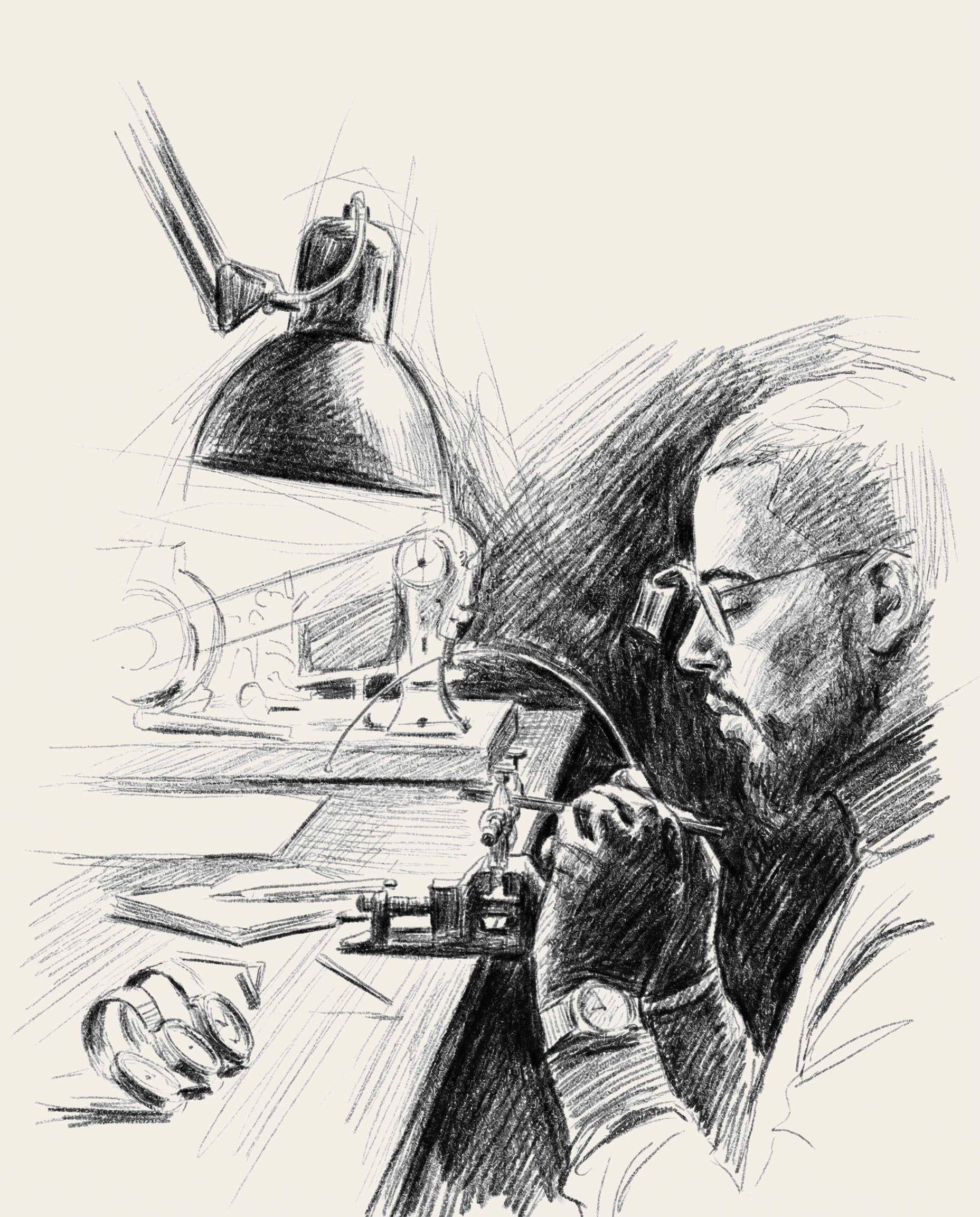 Felipe working